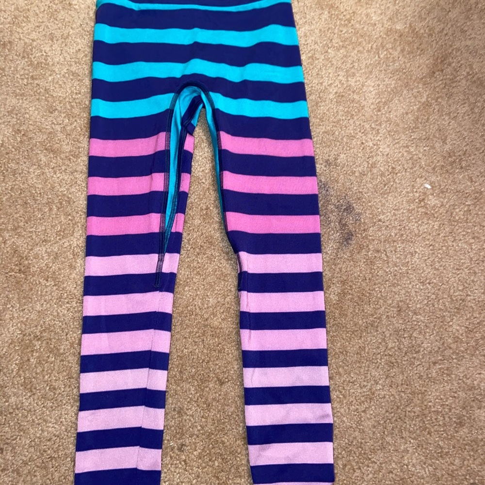 Striped leggings